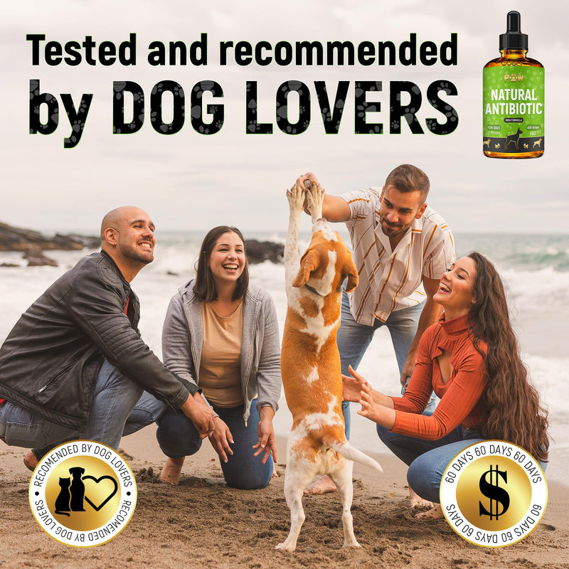 Dog Antibiotic | Natural Antibiotics for Dogs | Pet Antibiotic | Natural Antibiotic for Dogs | Dog Antibiotics | Antibiotics for Dogs | 1 Oz 1 Pack x 1 Fl Oz
