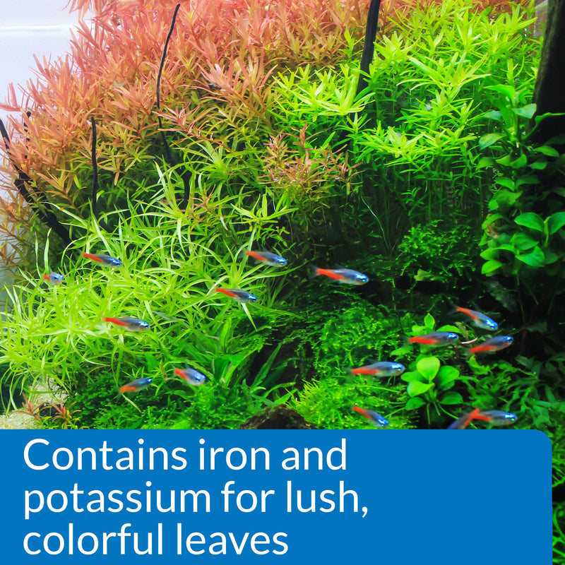 API LEAF ZONE Freshwater Aquarium Plant Fertilizer 18-Ounce Bottle White 16oz