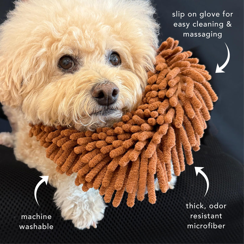 Pride and Groom THE MITT KIT: A Waterless Bath for Your Dog - Foaming Dry Shampoo and a Pet Sensitive Glove for a Rinse Free Cleanse and to Eliminate Odor - PawsPlanet Australia