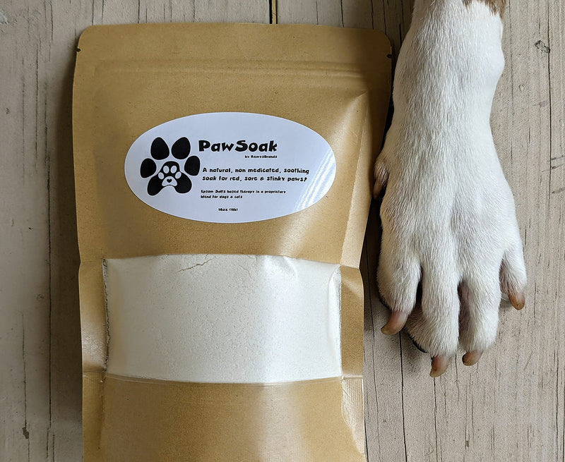 PawSoak by RemysBrands Epsom Salts & Colloidal Oatmeal Bath Blend for Dogs and Cats - PawsPlanet Australia