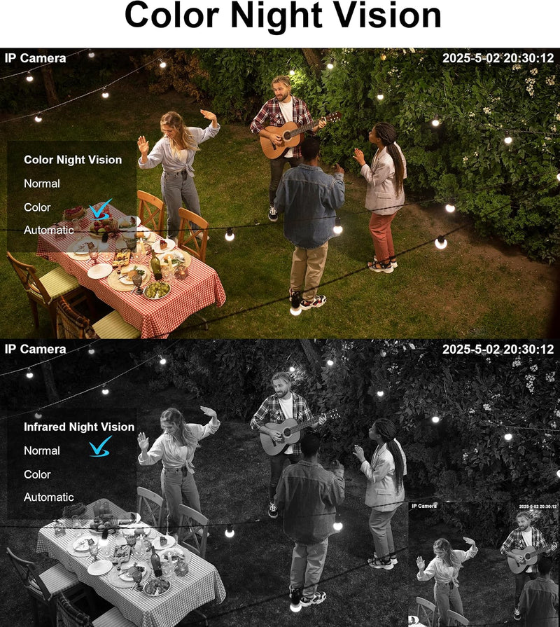 4G LTE Cellular Solar Powered Security Camera Wireless Outdoor, No WiFi Security Camera with SIM Card & Unlimited Data Plan, 2 Way Talk, 355° Live View, 2K Color Night Vision, PIR Motion Sensor