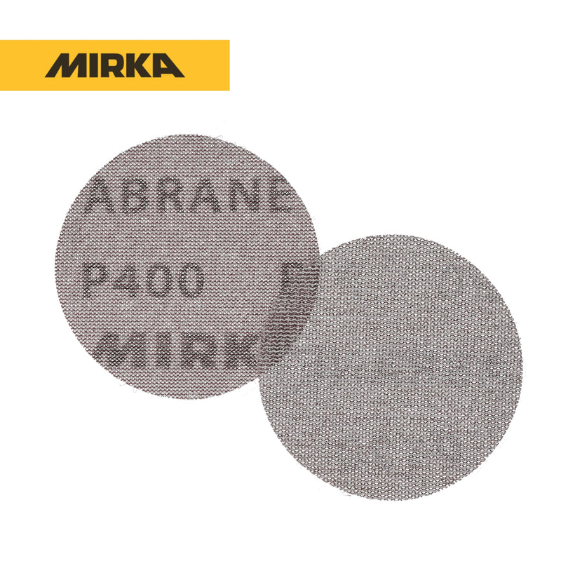 Mirka Abranet Grip Sanding Discs 3 Inch Grit 400 50 Pcs