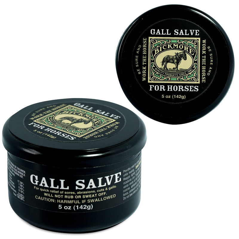 Bickmore Gall Salve Wound Cream for Horses - for Quick Equine Relief of Sores, Abrasions, Cuts and Galls 5 oz - PawsPlanet Australia