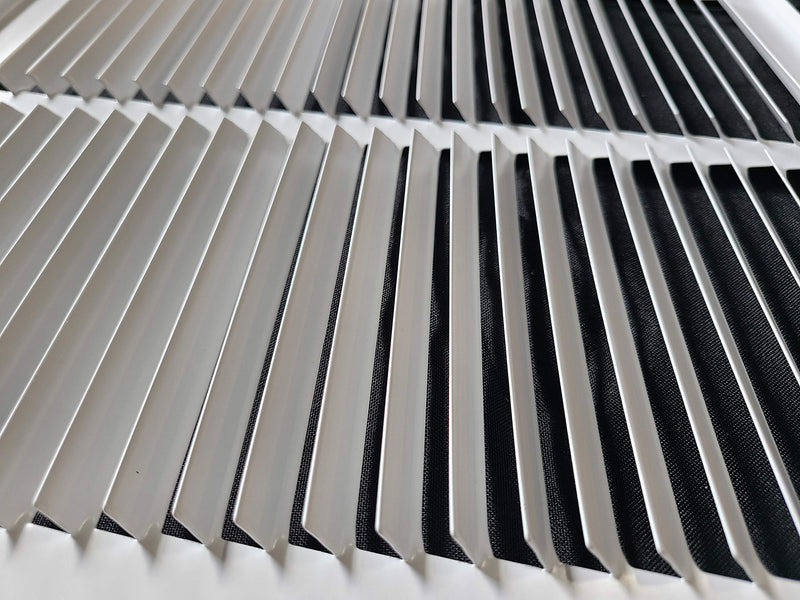 Fits 14x6 Duct Opening | Steel Return Air Grille by Handua | Vent Cover Grill for Sidewall and Ceiling | White | HVAC Cold Air Intake Grille | Outer Dimensions: 15.75"W X 7.75"H 1 14"W x 6"H [Duct Opening]