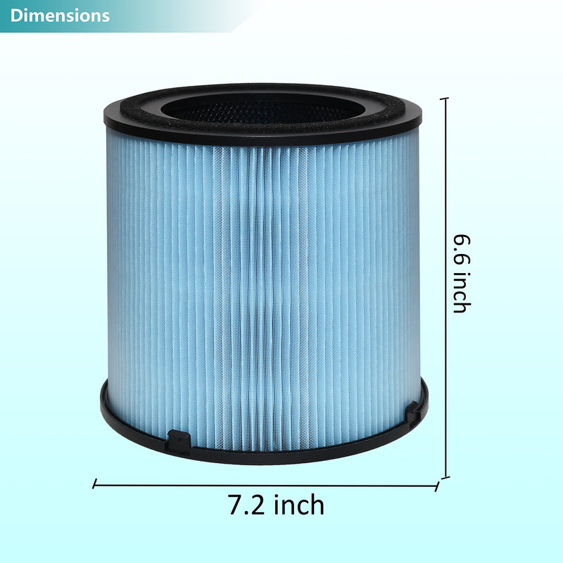 AP1001 Replacement Filter Compatible with AIRTOK AP1001 Air Purifier