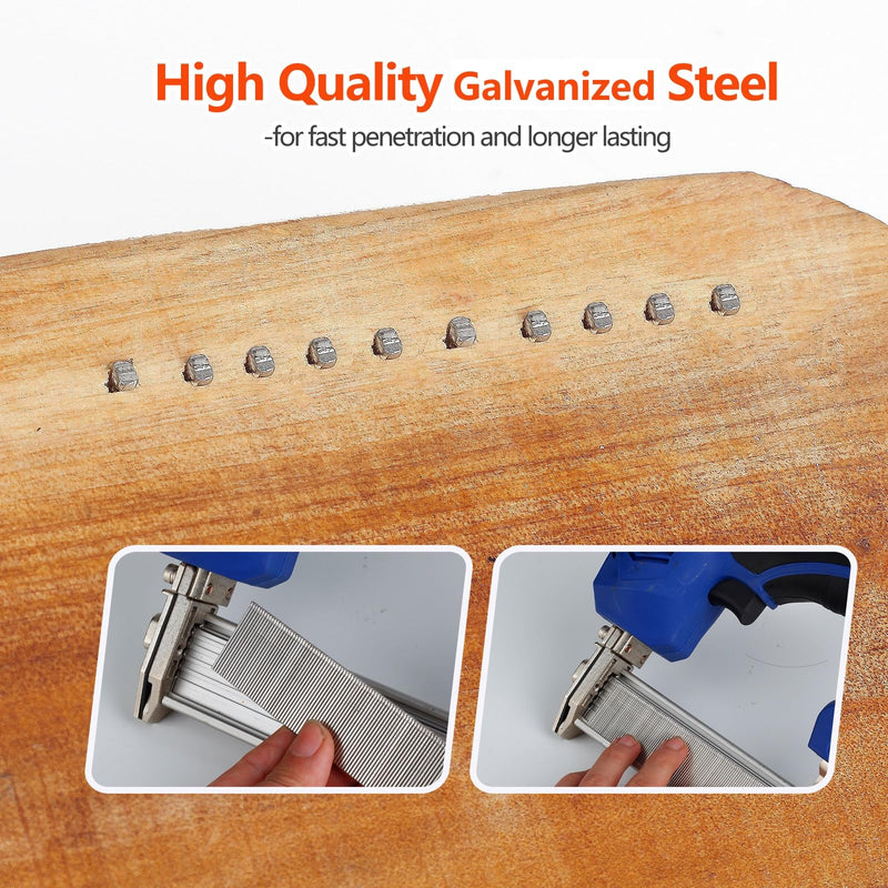 18 Gauge Galvanized Brad Nails 1100-Pack (3/4"-400, 1-1/4"-400, 2"-300 Pcs), Assorted Size Project Pack, for Pneumatic, Electric Brad Nailers assembly 1100 - NewNest Australia
