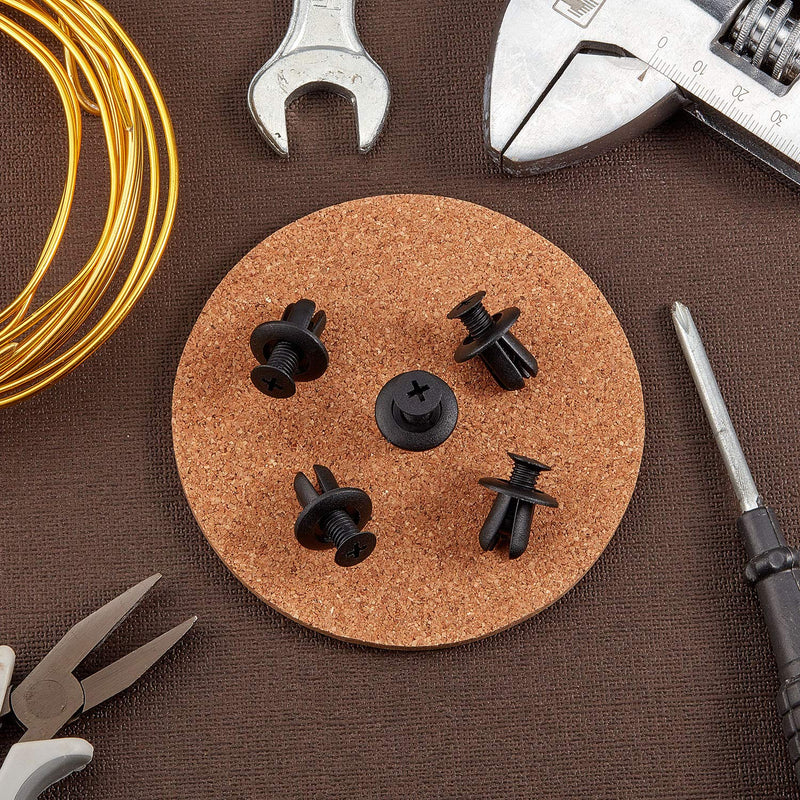 Mudder 20 Pieces Dishwasher Kick Plate Trim Retainer Fastener Plastic Rivets Clips Compatible with Kenmore, Kitchenaid, Replace