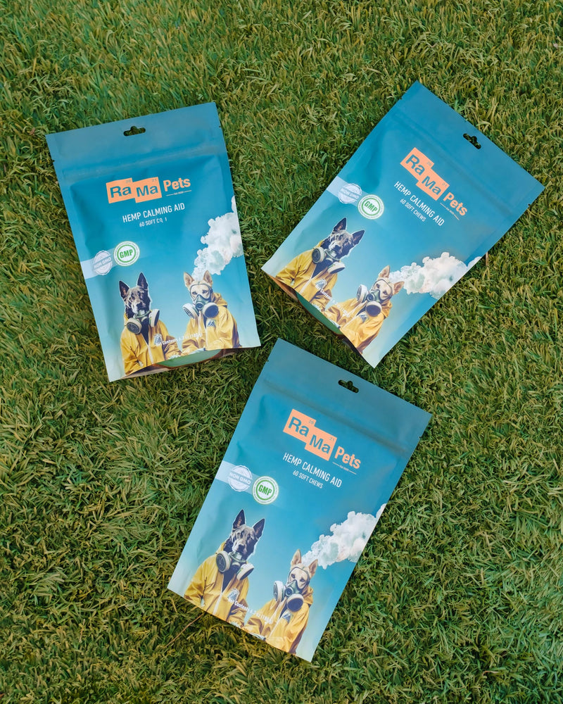 Hemp Calming Chews for Dogs - Soft Supplement with Hemp Seed Oil, Chamomile, Melatonin - Promotes Relaxation, Supports Calm Behavior - All Breeds - USA Made