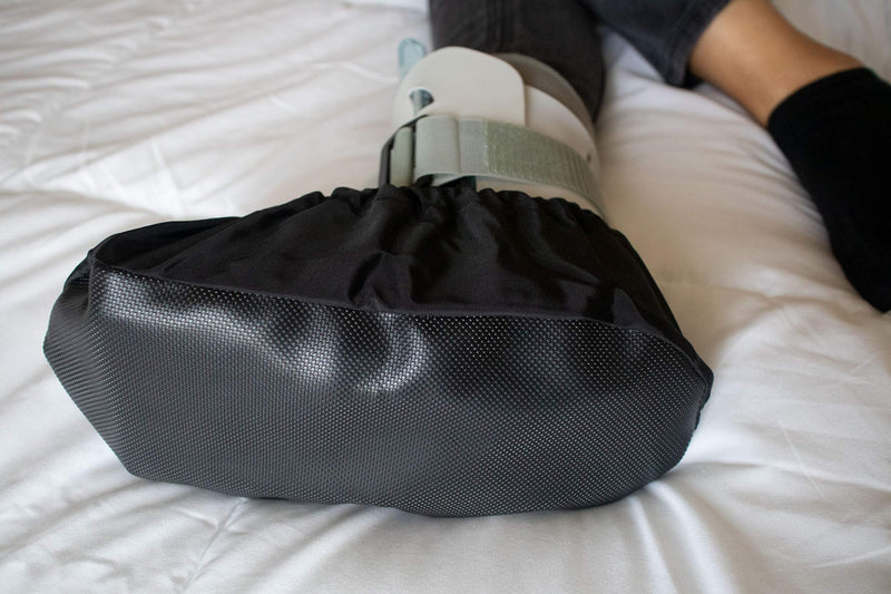 1 Fracture Walking Boot Cover - Black, Large Large fits Medium Walking Boot