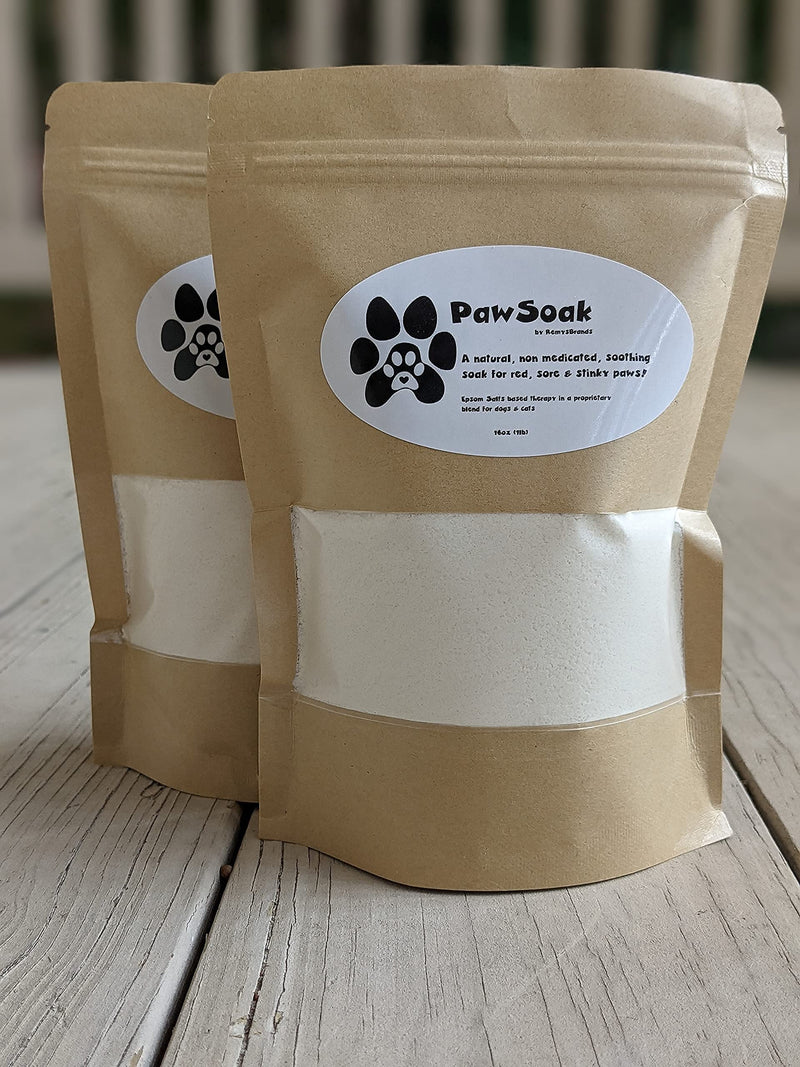 PawSoak by RemysBrands Epsom Salts & Colloidal Oatmeal Bath Blend for Dogs and Cats - PawsPlanet Australia