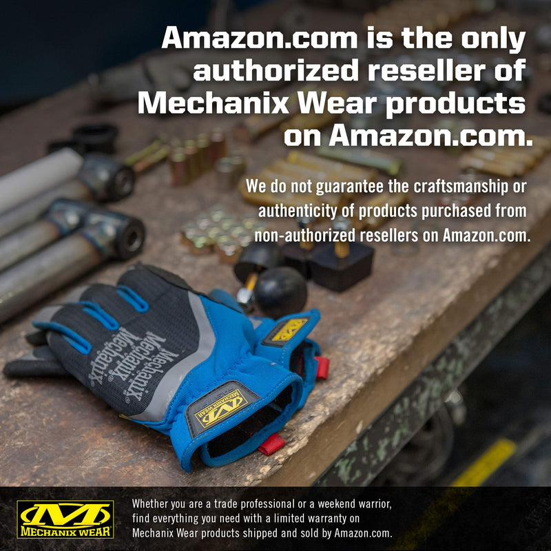 Mechanix Wear M-Pact 2 Tactical Impact Resistant Gloves - Durable Multi-Purpose Safety Gloves - Heavy Duty Grip - TAA Compliant & Touchscreen Capable - X-Large - Covert Black