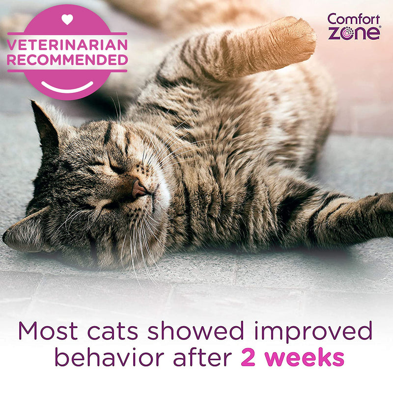 Comfort Zone 2 Diffusers Plus 2 Refills Cat Calming Kit (2-Room Pack) for a Calm Home | Veterinarian Recommend | De-Stress Your Cat and Reduce Spraying, Scratching, & Other Problematic Behaviors - PawsPlanet Australia