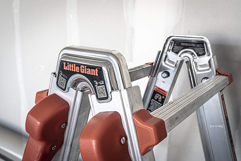 Little Giant Ladders, Trestle Brackets, Ladder Accessory, Aluminum, Fits Most Multi-Position Models, (26999)