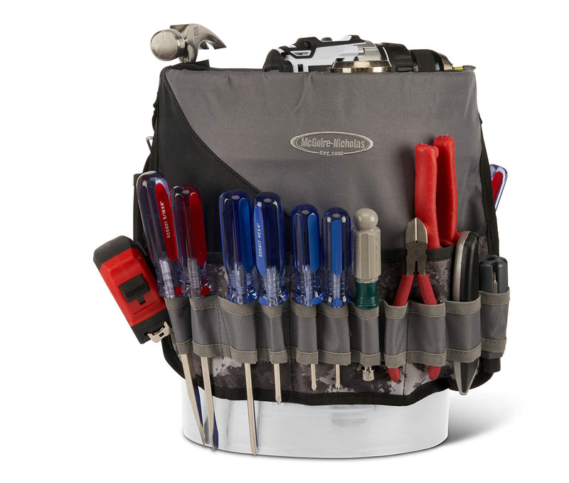 McGuire-Nicholas Bucket Organizer | Tool Organizer with 36 Pockets Designed for 5 Gallon Bucket