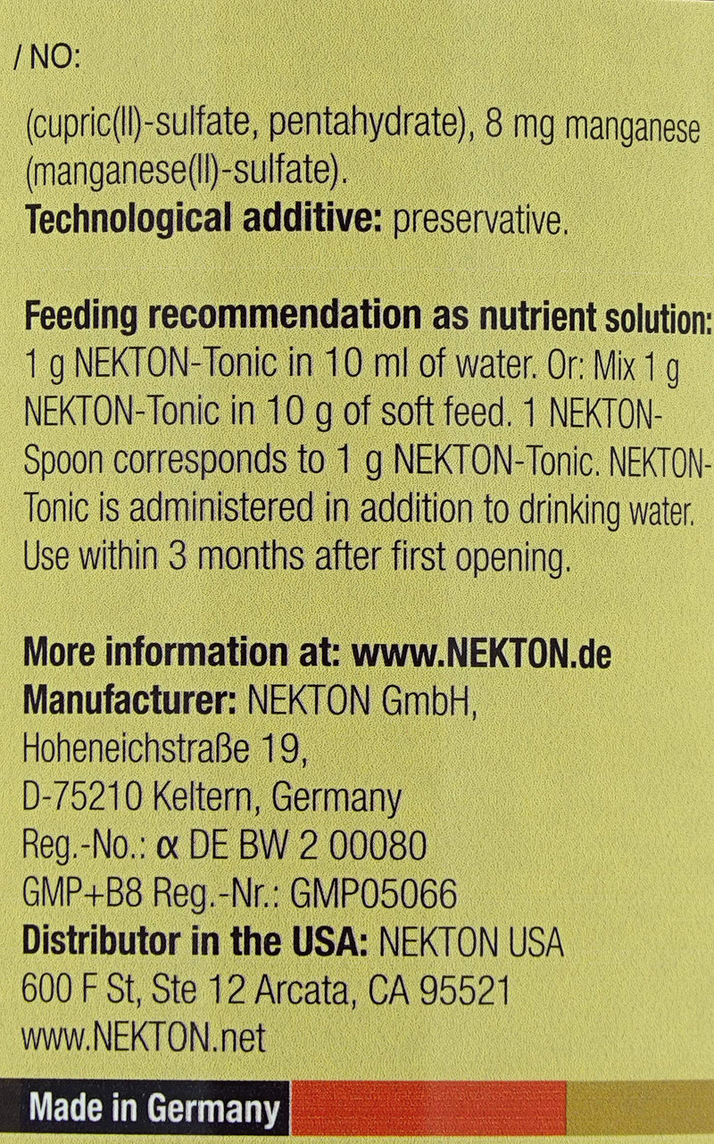 Nekton Tonic-R Restorative Supplement for Reptiles 100g, (3.5oz) 100gm / 3.5oz - PawsPlanet Australia