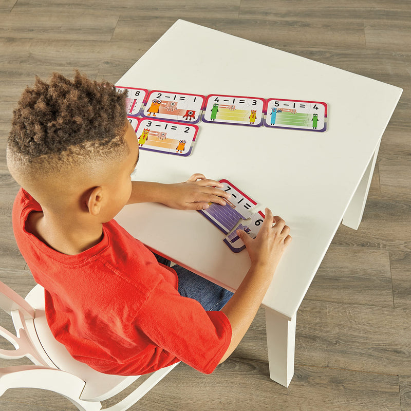 hand2mind Numberblocks Adding and Subtracting Puzzle Set, Addition and Subtraction Games, Number Puzzle, Matching Game, Preschool Math Toys, Toddler Educational Toys, Stocking Stuffers for Kids 3-5