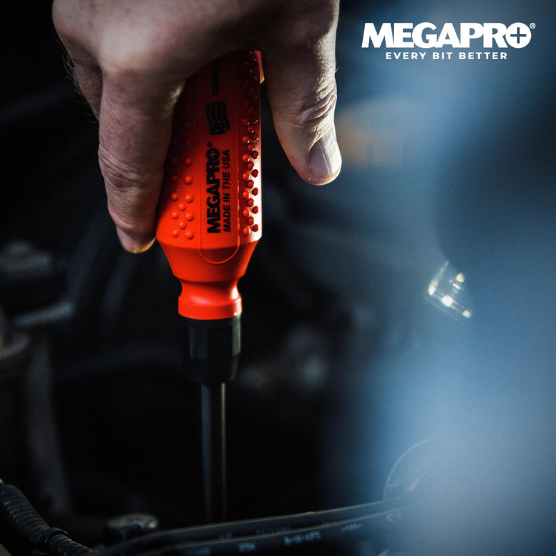 151TP - Tamperproof 15-in-1 Multi-bit Screwdriver (Black/Red)