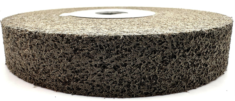 EXL PRO Convolute Deburring Polishing Wheel - 6" x 1" x 1" 9S Fine Silicon Carbide - Professional Grade - Metal Deburring, Finishing and Polishing Wheel - 94905-1 Pack