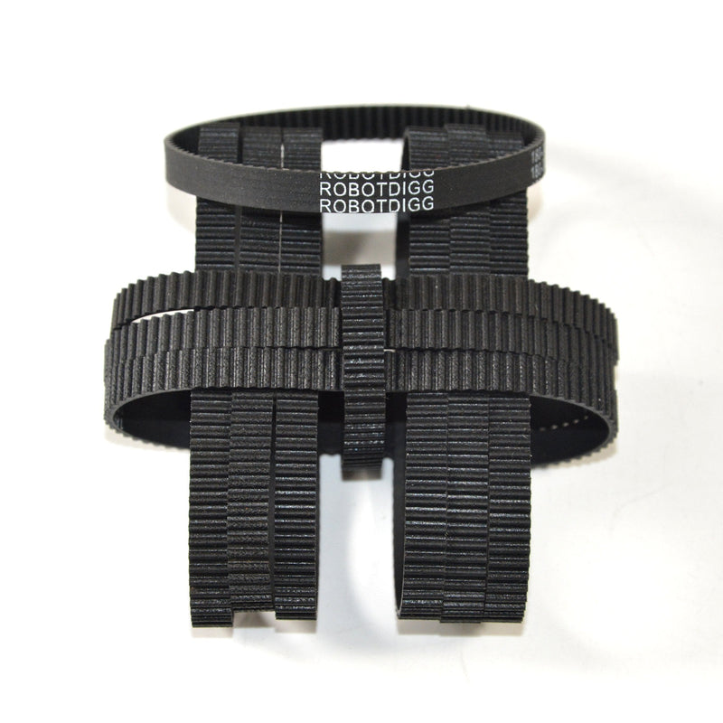 170mm GT2 Endless Timing Belt, 85 Teeth, 2mm Pitch, 6mm Width, Pack of 10