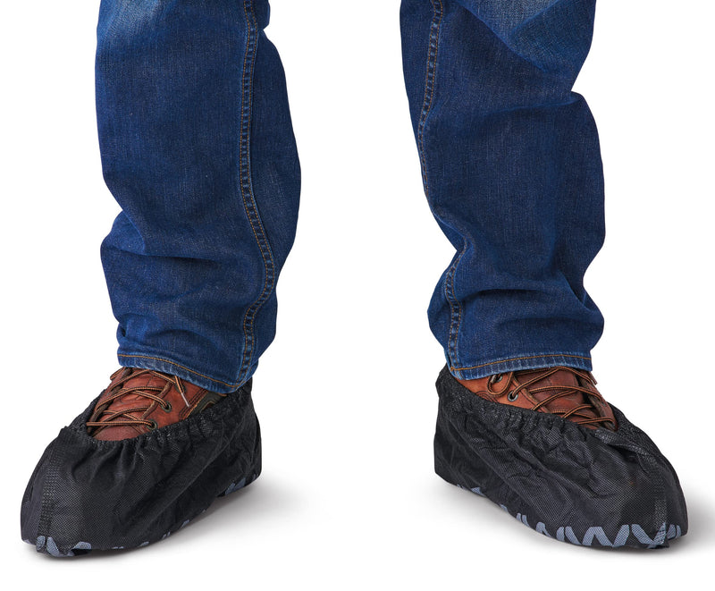 Venom Steel Boot and Shoe Covers, Tough, Easy On, Fits Over Boots, Improved Grip, Value Pack, 12 Pairs Per Box - NewNest Australia