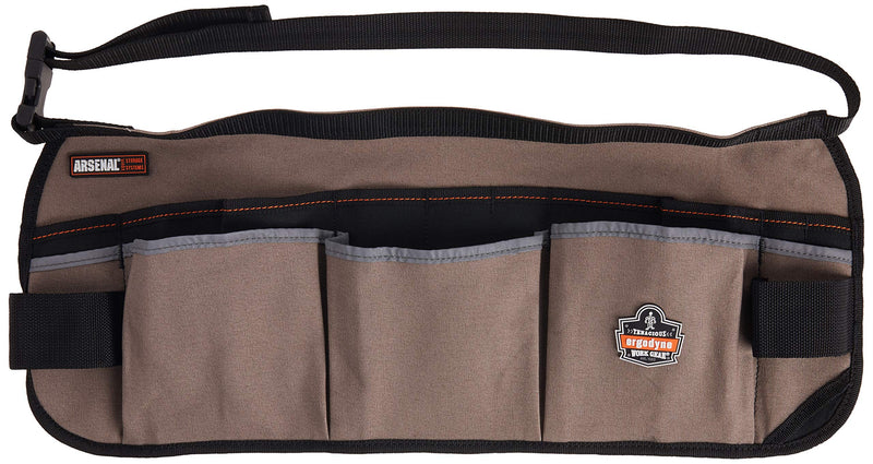 Arsenal 5706 Canvas Waist Tool Apron with 13 Pockets, Gray