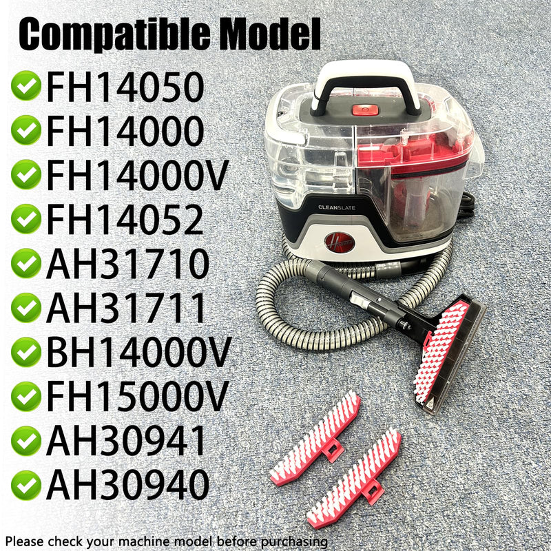 FH14050 Brush Attachment Compatible with Hoover CleanSlate Plus FH14050 Carpet Cleaners for FH14000 FH14000V FH14052 AH31710 AH31711 BH14000V FH15000V AH30941 AH30940 Spot Cleaner
