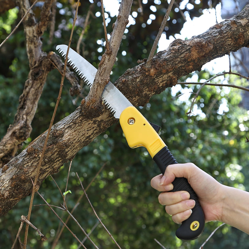 Bates- Folding Saw, 7-Inch, Hand Saw, Pruning Saw, Camping Saw, Hand Saws for Tree Trimming, Folding Hand Saw, Foldable Saw, Small Hand Saw, Folding Camp Saw, Hand Saw for Tree Cutting