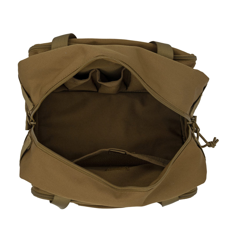Coreflex 12-Inch Heavy Duty Tool Bag, Tactical Bag, Gear Bag, Range Bag, EDC Bag,Tool Bag for cars, Multi-Purpose Work Bag for Mechanics, Electrician, Carpenters, Builders,Plumbers 12" X 7" X 7" Brown