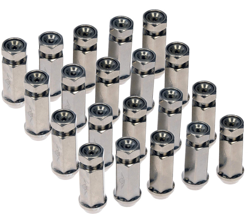 Dorman 712-645M M14-1.50 Racing Style Wheel Nut Compatible with Select Models, 20 Pack