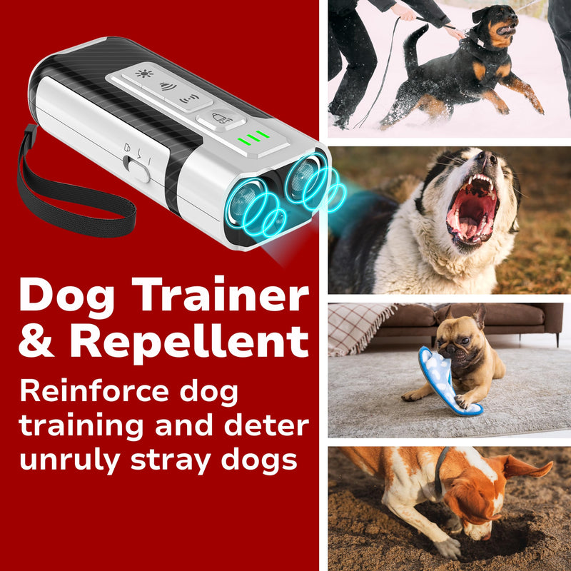 Barks No More Dog Training Device - Ultrasonic Bark Stopper - Indoor Anti Barking Device for Dogs - BarxBuddy Control Device - Effective Dog Bark Deterrent Devices - PawsPlanet Australia