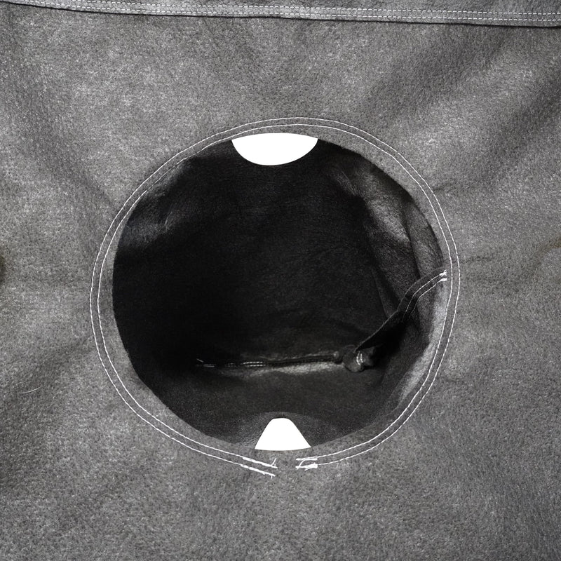 ENPAC Storm Sentinel Catch Basin Insert, Frameless, Cone Style, Black, Geotextile, Reuseable, No Special Tools Required (4320) 4320
