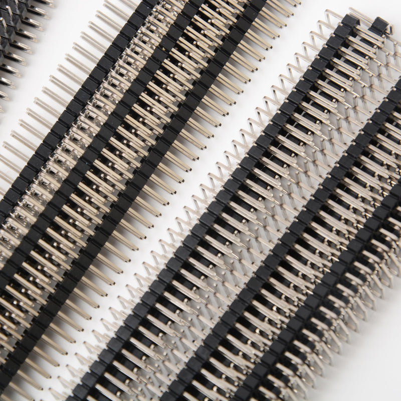 20Pcs 2.54mm 2 x 40-pin Breakaway Double Row Right Angle PCB Pin Headers Connector for Prototype Shield