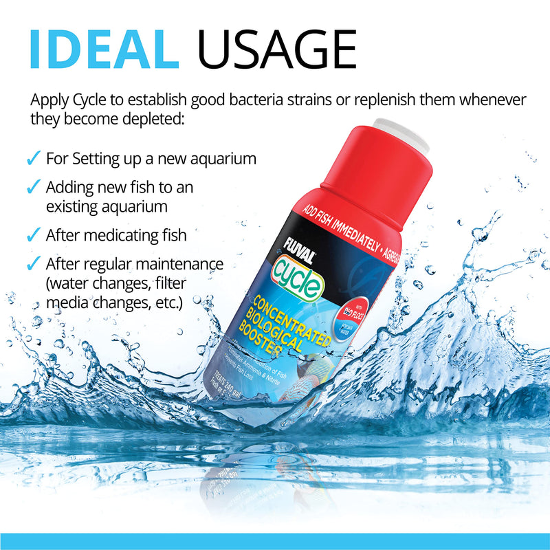 Fluval Biological Enhancer for Aquariums, 4-Ounce 4 oz.