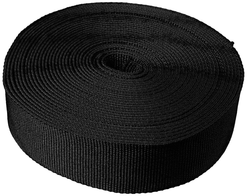 1" ID Nylon Protective Hose Sleeve, 25' Length, Black
