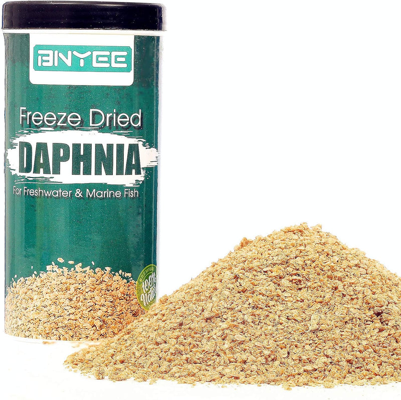 Freeze Dried Daphnia 2-Ounce (Water Flea) Fish Food Aquarium Zooplankton Shrimp Tiny Fish, Babies, Corals, Betta, Neon, Guppy, Cichlid, Catfish And All Tropical Fish - PawsPlanet Australia