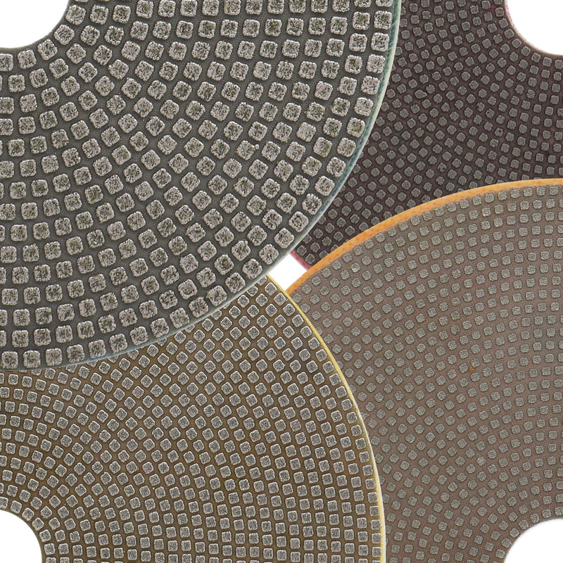 6" Electroplated Diamond Polishing Pads 150mm Sanding Discs Wet Use for Concrete Glass Granite Marble Grinding Tool Grit 60 Grit 60-1pc