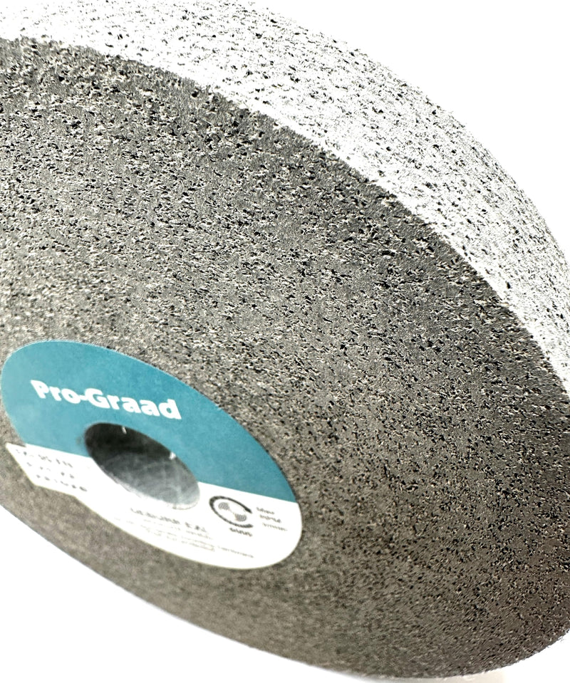 EX3 Deburring Wheel - 6” x 1” x 1” 9S Fine – Silicon Carbide – Deburr Metal, Finishing & Polishing Wheel - Highest Edge Retention & Durability - Aggressive Edge Deburring – 18825-1 Pack 6" x 1" x 1" 9S Fine