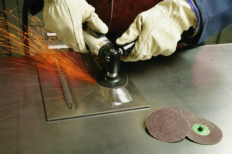 3M Roloc Disc 361F - 24 Grit Aluminum Oxide Grinding and Blending Disc - for Disc Sanders - Roloc Quick Change - Water Resistant YF-Weight Backing - 2' Grit 24 Diameter-2 Mineral type-Aluminum Oxide Attachment Type-TR