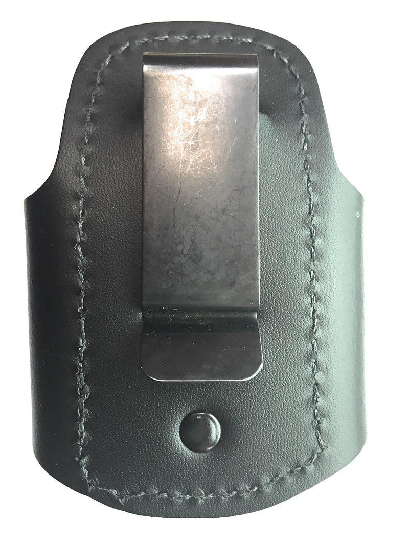 – Black – The Original Leather Stethoscope Holster | Handmade in Maine | Sturdy Hip Clip | No More Neck Carrying or Loss