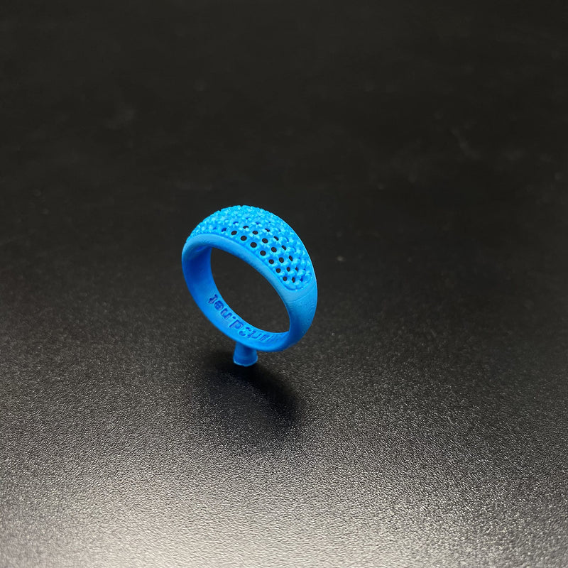 Siraya Tech Cast 3D Printer Resin Easier to Burn and Print Clean Burnout Great Smooth Surface High Resolution Castable 405nm UV-Curing Resin for Thicker Designs and Metal Parts (True Blue, 500g) True Blue 500g