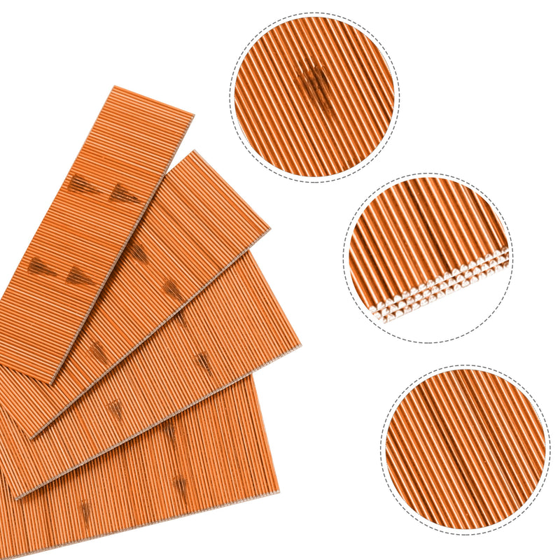 HAMWOO 14000 pcs 23 Gauge Pin Nails, Headless Pinner Nails, 7 Sizes Assorted 3/8 Inch to 1-3/8 Inch for Molding Cabinetry Building,photo frame,handicrafts Assembly (Red)