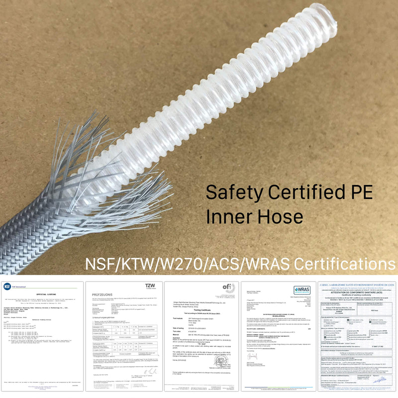 88624000 Kitchen Faucet Hose Replacement Part for Hansgrohe Pull Down Spray Hose 95507000 95506000, 59-inch Length by Awelife