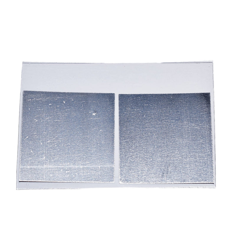 Indium Sheet foil Thermal Interface pad Paste Substitute Pure Indium Metal (40 * 40 mm (2-Pack)) 40 * 40 mm (2-pack)