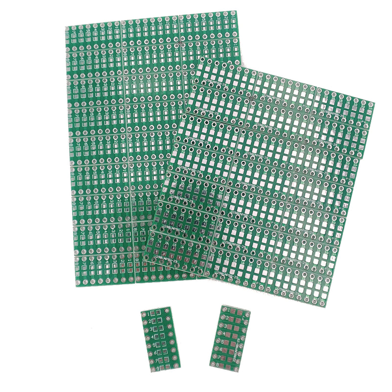 50pcs SMD 0402/0603/0805 to DIP Adapter Plate Converter and Breakout Board SMT DIP Adapter Converter Pinboard 50pcs 0402/0603/0805 to DIP
