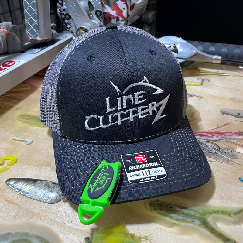LINE CUTTERZ Patented Dual Hybrid Ceramic Cutter + Stainless Steel Micro Scissors Fishing Line Cutter Green