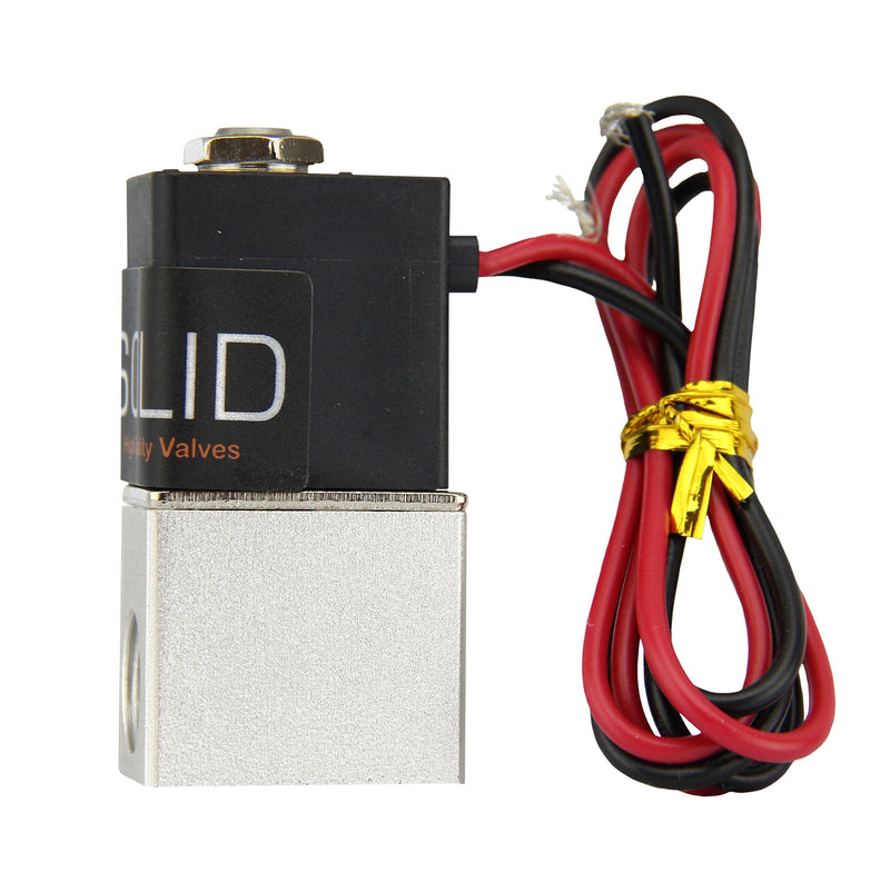 U.S. Solid 1/8inches NPT Electric Solenoid Valve 12 V DC 2 way Normally Closed Air Valve from U.S. Solid 1/8 Inch
