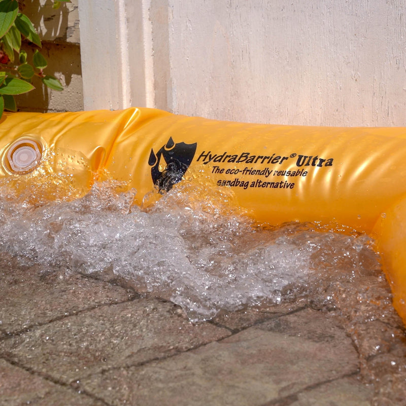 Watershed Innovations Best Sandbag Alternative - HydraBarrier Ultra 6 Foot Length 6 Inch Height - Water Diversion Tube - Light, Re-usable, & Eco-Friendly Flood Barrier (Single Unit)