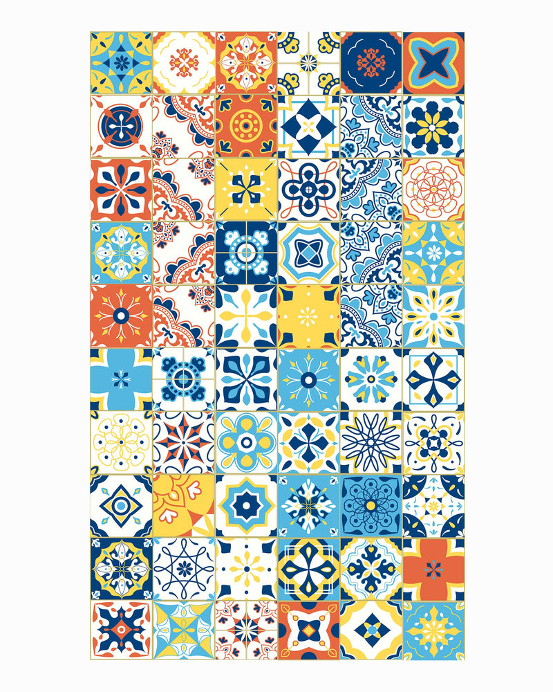 FLFK Wall Border Tile Stickers Peel and Stick Wallpaper Border for Kitchen Backsplash Bathroom Shower Room,4"x240" 4" x 240" DT924