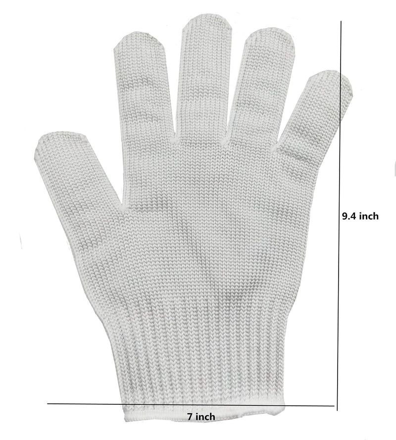alfyng Bird Training Anti-Bite Parrot Chewing Protective Gloves, Small Animal Handling Gloves for Parrotlets Cockatiels Finch Macaw (1 Pair White)