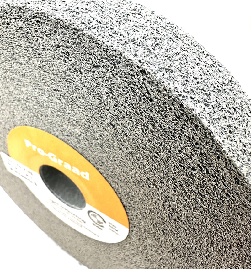 Light Deburring Wheel - 6" x 1" x 1" 6S Fine Grit - Silicon Carbide – Light Deburring, Finishing and Polishing Wheel – 01660 - Convolute - (1 Pack)